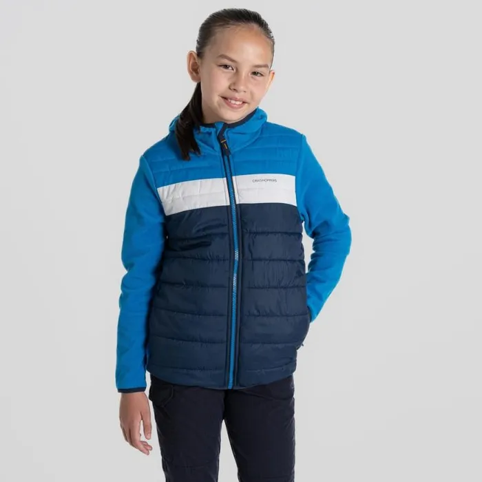 Kids Insulated Jackets Craghoppers Kid039s Arklow Hybrid Jacket Howlite Blue Kids Insulated Jackets Craghoppers Kid039s Arklow Hybrid Jacket Howlite Blue
