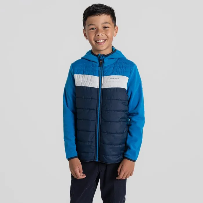 Kids Insulated Jackets Craghoppers Kid039s Arklow Hybrid Jacket Howlite Blue Kids Insulated Jackets Craghoppers Kid039s Arklow Hybrid Jacket Howlite Blue