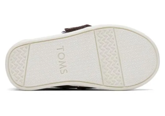 Kids KidsTiny Alpargata Grey Canvas Toddler Shoe Ash TOMS Alpargatas