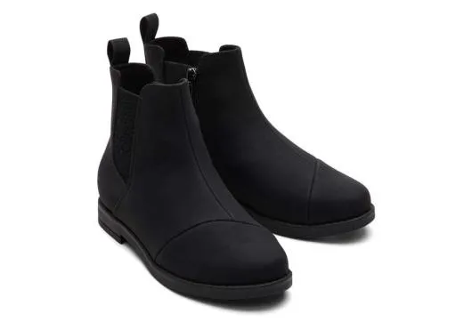Kids KidsYouth Charlie Black Kids Boot Black TOMS Boots and Booties