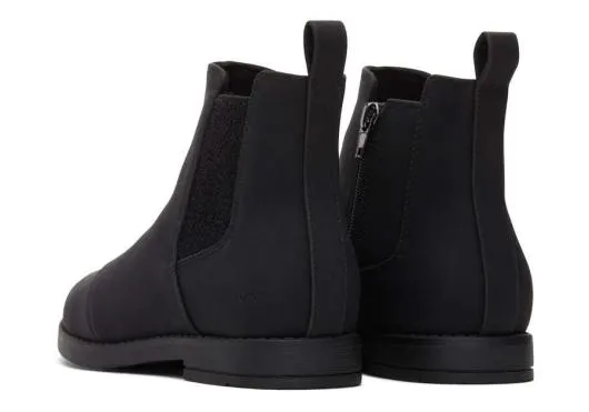 Kids KidsYouth Charlie Black Kids Boot Black TOMS Boots and Booties