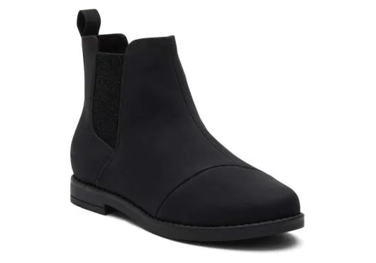 Kids KidsYouth Charlie Black Kids Boot Black TOMS Boots and Booties