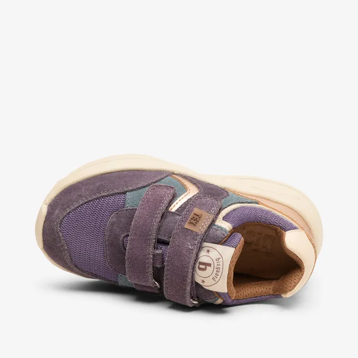 KIDS yuki v tex violet Purple Sneakers bisgaardshoes