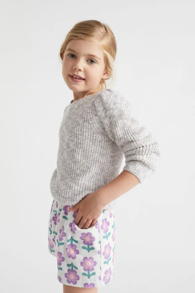 Knitwear and Sweaters Girl Seed Heritage Mixy Cotton Knit Multi