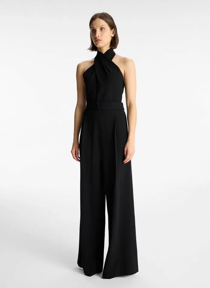 Knitwear Women ALC Murphy WideLeg Jumpsuit Black