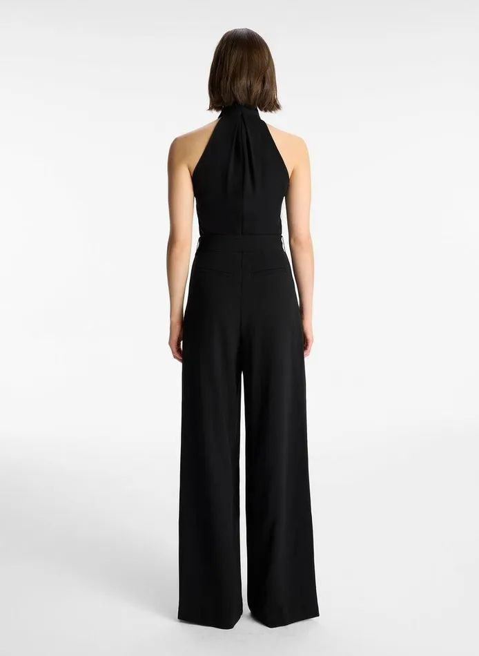 Knitwear Women ALC Murphy WideLeg Jumpsuit Black