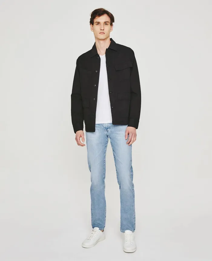 Lance Fatigue Pure Black Men AG Jeans Jackets Lance Fatigue Pure Black Men AG Jeans Jackets