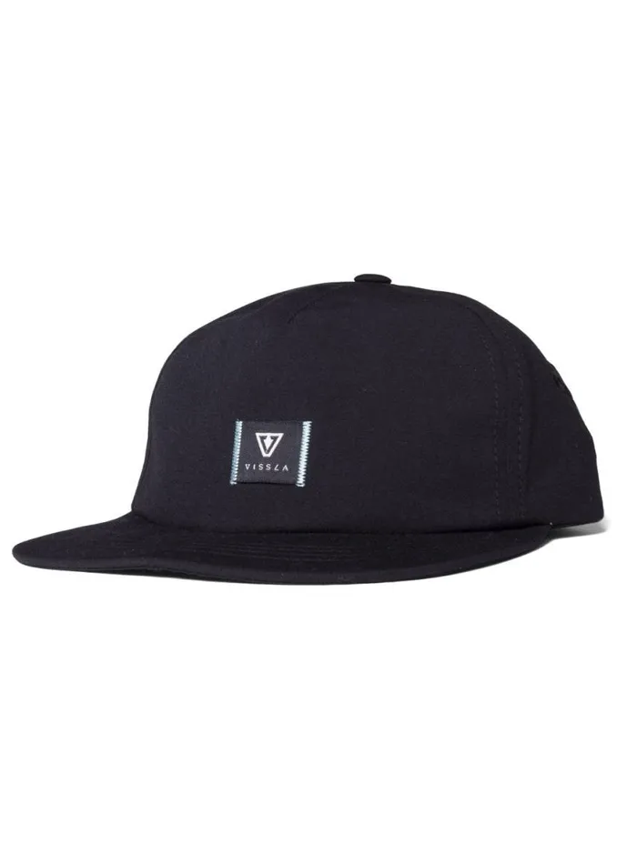 Lay Day Eco Hat Black Men Vissla Accessories
