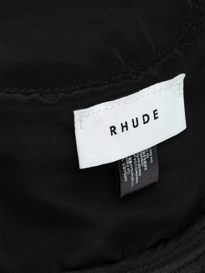 LEATHER BUCKET HAT Unisex Rhude Bucket Hats