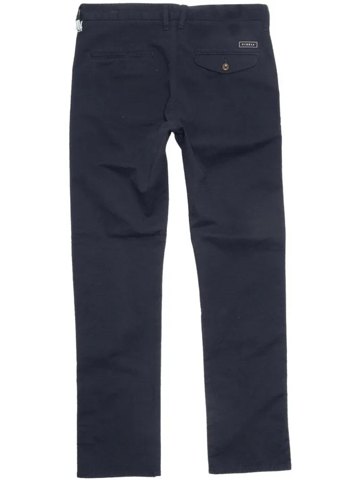Low Tide Chino Eco Pant Dark Naval Men Vissla Pants and Denim