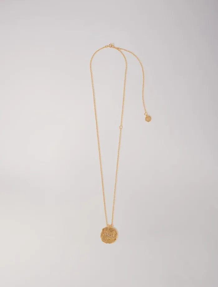 Maje Jewelry Womens Zodiac Medal Taurus