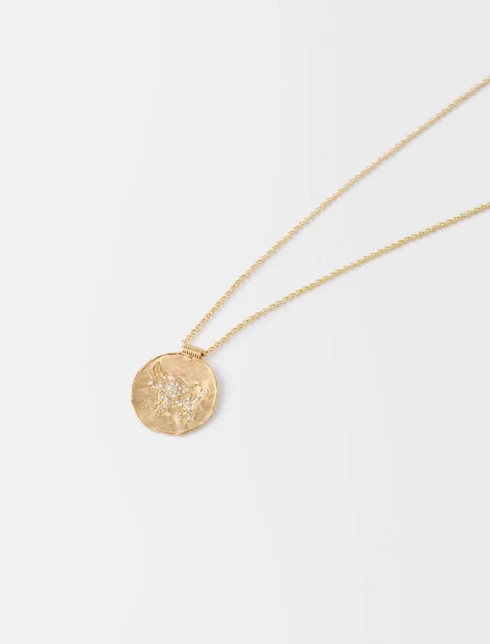 Maje Jewelry Womens Zodiac Medal Taurus Maje Jewelry Womens Zodiac Medal Taurus