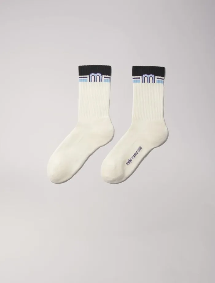 Maje Other Accessories Womens Crew Socks Multicoloured