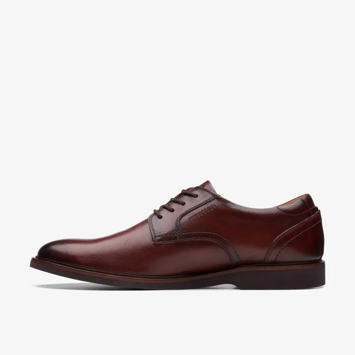 Malwood Lace Brown Leather Men Clarks Dress Shoes