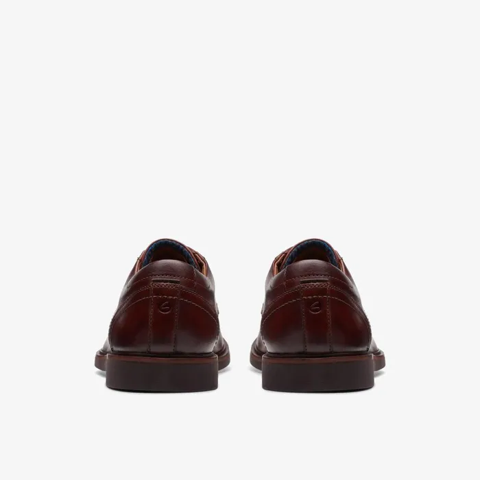 Malwood Lace Brown Leather Men Clarks Dress Shoes