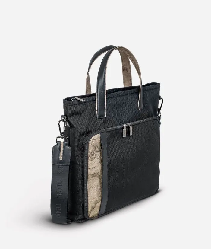 Man Briefcase Alviero Martini Work Way Nylon Shopping Bag