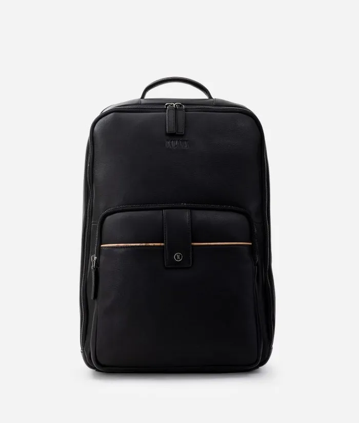 Man Crossbody and Messenger Bags Alviero Martini Leather Business Backpack Black Man Crossbody and Messenger Bags Alviero Martini Leather Business Backpack Black