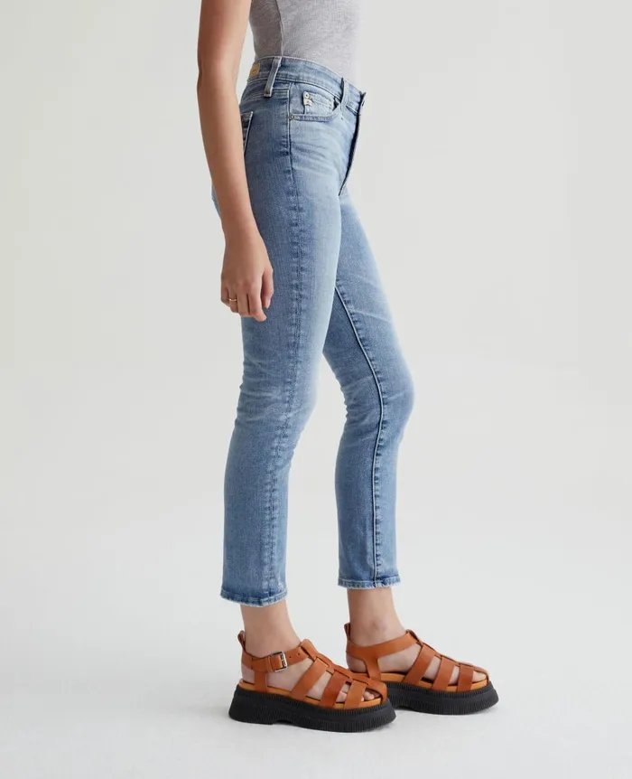 Mari Crop 20 Years Undertow Women AG Jeans Denim