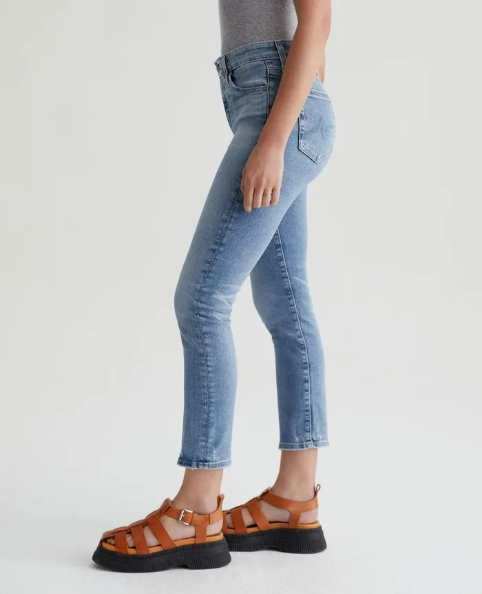 Mari Crop 20 Years Undertow Women AG Jeans Denim