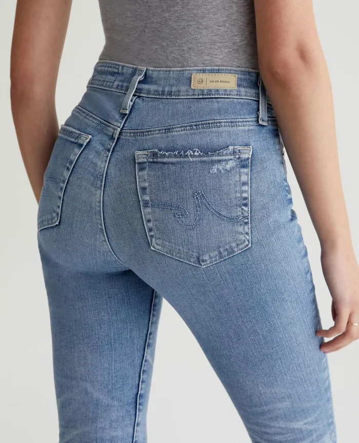 Mari Crop 20 Years Undertow Women AG Jeans Denim