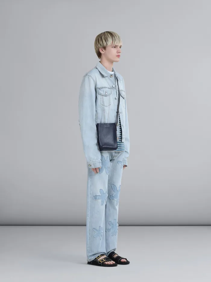 Marni Daisy Denim Trucker Jacket Arctic Mens Coats and Jackets Marni Daisy Denim Trucker Jacket Arctic Mens Coats and Jackets