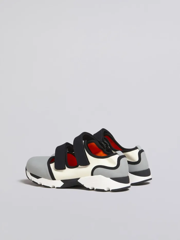 Marni Grey And White Techno Fabric Sneakers Ash Womens Sneakers Marni Grey And White Techno Fabric Sneakers Ash Womens Sneakers