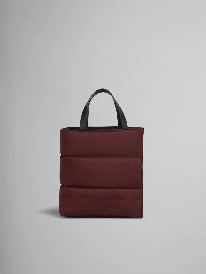 Marni Museo Soft Small Bag In Red Nylon China Red Womens Shopping Bags