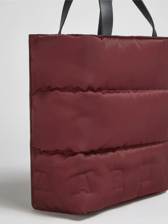 Marni Museo Soft Small Bag In Red Nylon China Red Womens Shopping Bags Marni Museo Soft Small Bag In Red Nylon China Red Womens Shopping Bags