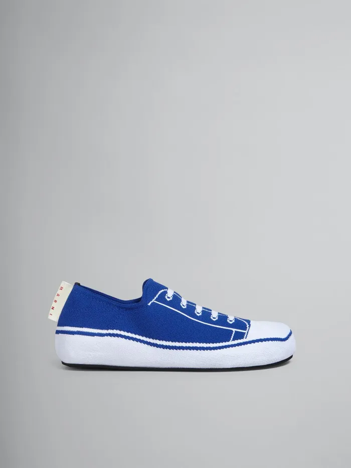 Marni Trompe L039il Jacquard Lowtop Sneaker Lily White Womens Sneakers