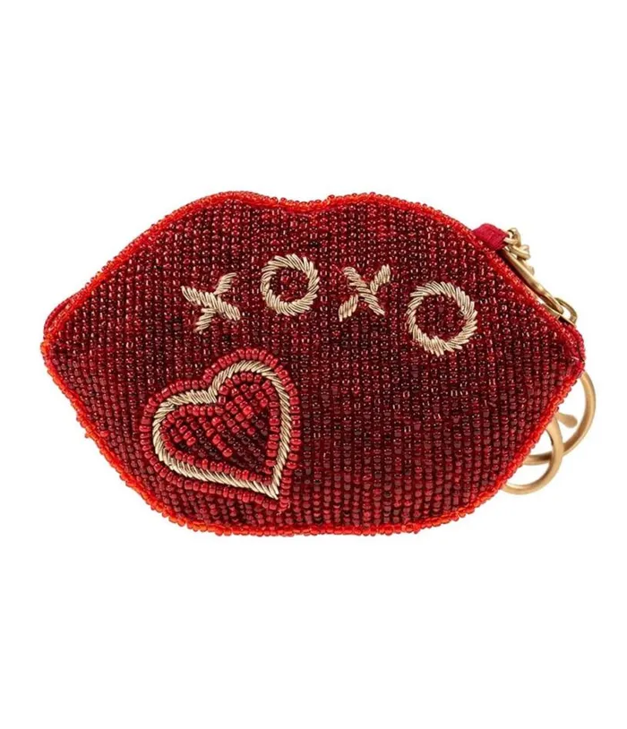 Mary Frances XOXO Coin Purse Accessories Unique Vintage Novelty Bags