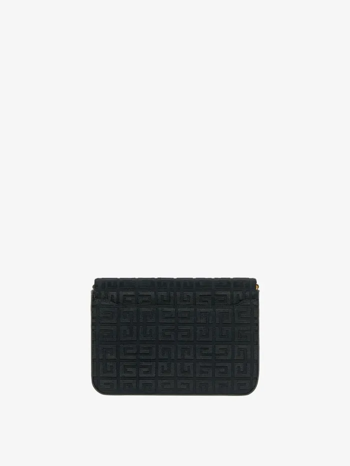 Medium 4g Bag In 4g Embroidery With Chain Black Women Givenchy Shoulder Bags