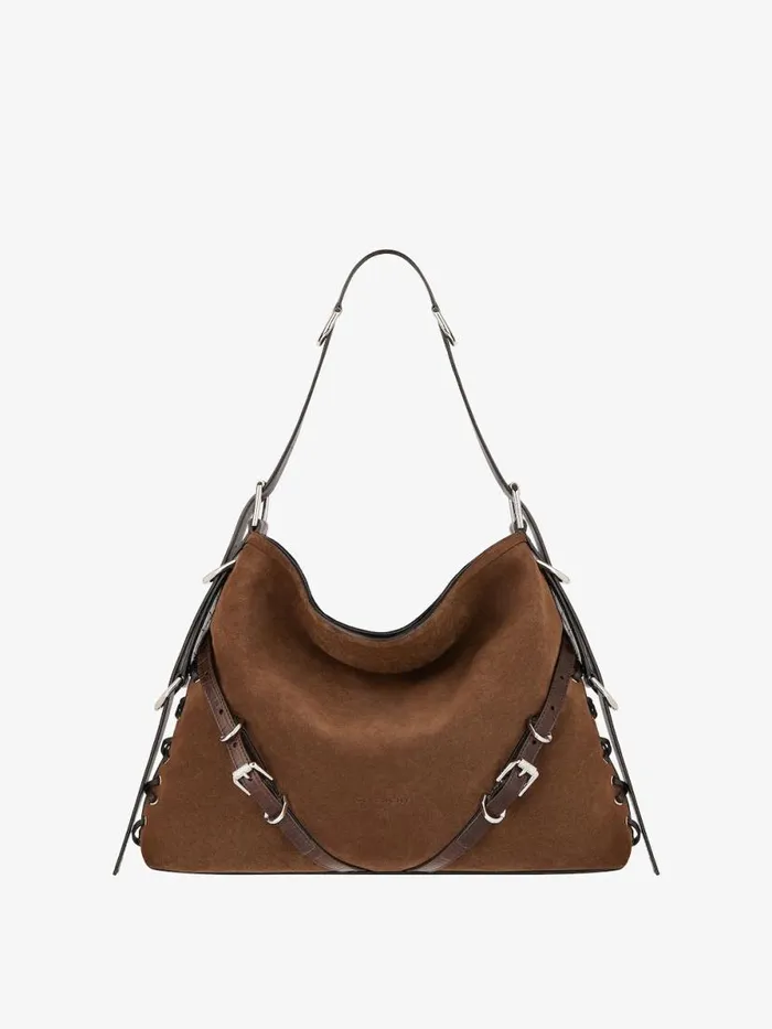 Medium Voyou Boyfriend Bag In Corset Style Suede Walnut Brown Women Givenchy Shoulder Bags Medium Voyou Boyfriend Bag In Corset Style Suede Walnut Brown Women Givenchy Shoulder Bags