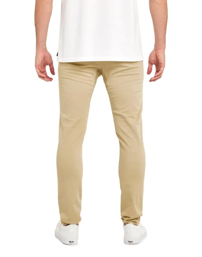 Men039s Pants Chino Cut CREAM Eshop PullIn Tinted Fabric