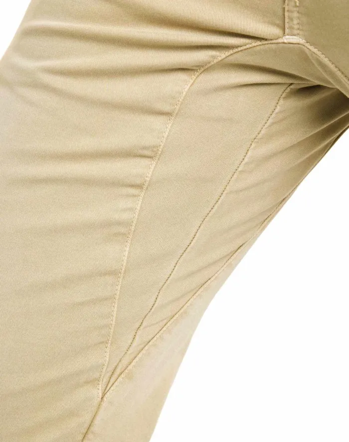 Men039s Pants Chino Cut CREAM Eshop PullIn Tinted Fabric