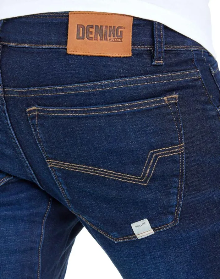 Men039s Pants DENING JUMP 2 PETROL Eshop PullIn Straight