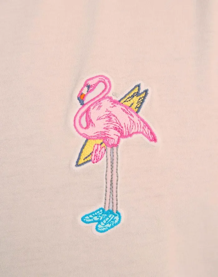 Men039s Tshirt PATCHFLAMINGOROSE Eshop PullIn Tshirts