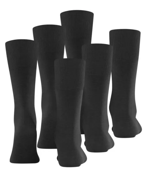 Men Airport 3Pack Men Socks Black FALKE Socks