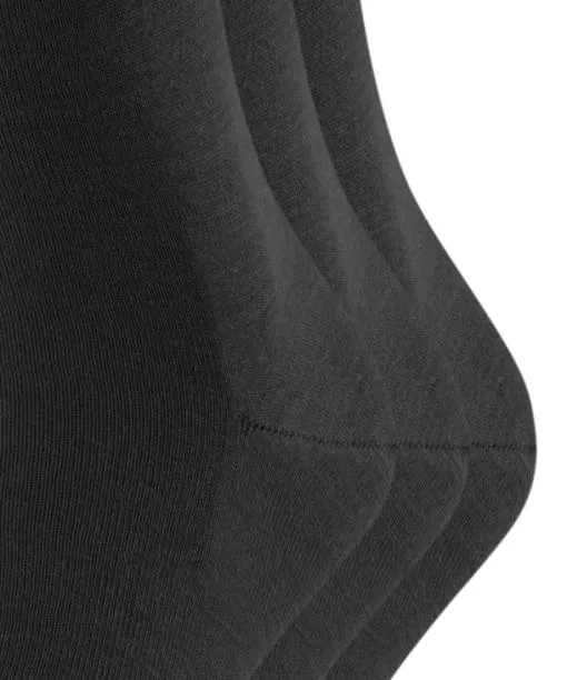 Men Airport 3Pack Men Socks Black FALKE Socks