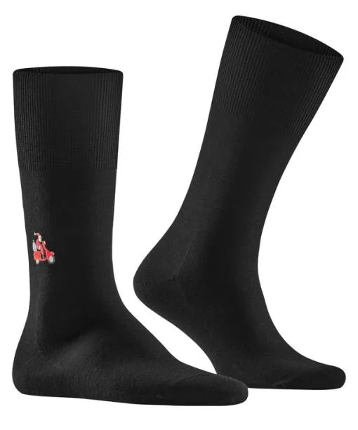 Men Airport Driving Santa Men Socks Black FALKE Socks