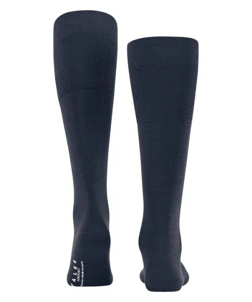 Men Airport Men Kneehigh Socks Space Blue FALKE Knee High Socks