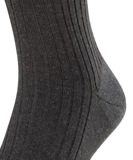 Men Bristol Pure Men Socks Anthramel FALKE Socks