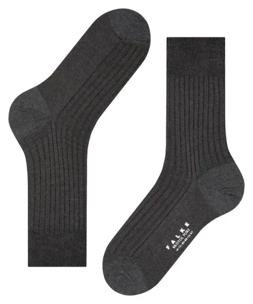 Men Bristol Pure Men Socks Anthramel FALKE Socks
