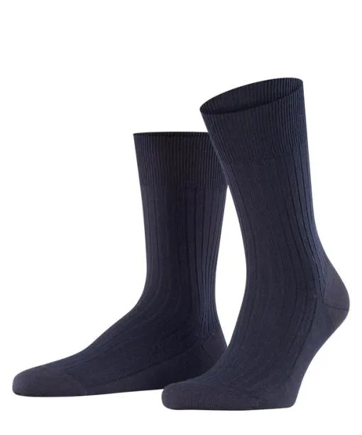 Men Bristol Pure Men Socks Dark Navy FALKE Socks