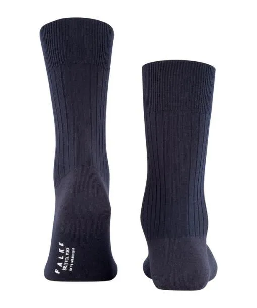 Men Bristol Pure Men Socks Dark Navy FALKE Socks
