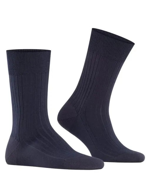 Men Bristol Pure Men Socks Dark Navy FALKE Socks