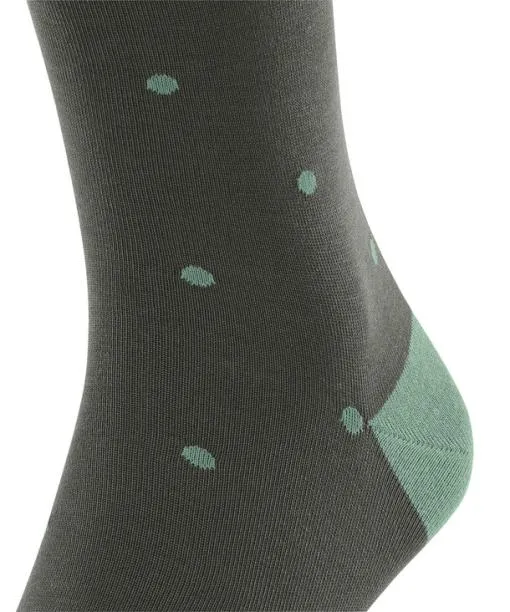 Men Dot Men Kneehigh Socks Military FALKE Knee High Socks