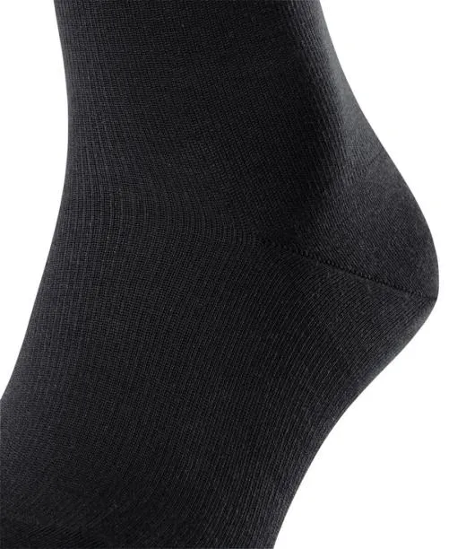 Men Energizing Cotton Men Kneehigh Socks Black FALKE Functionals