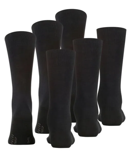 Men Family 3Pack Men Socks Black FALKE Socks