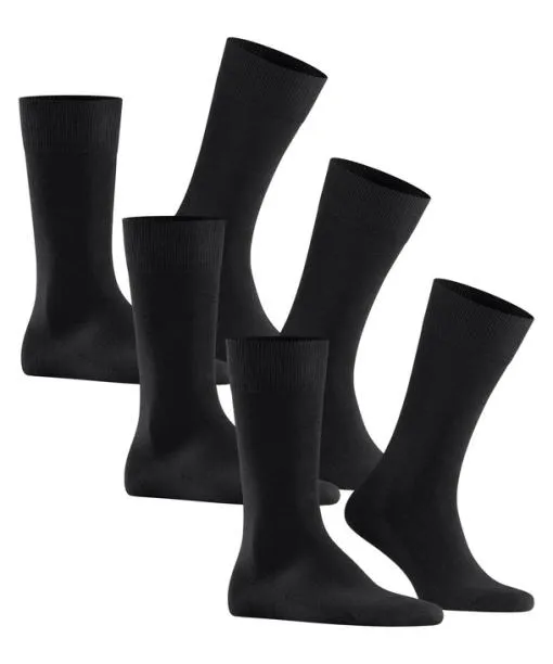 Men Family 3Pack Men Socks Black FALKE Socks