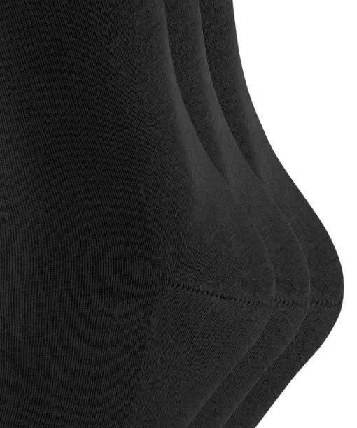 Men Family 3Pack Men Socks Black FALKE Socks